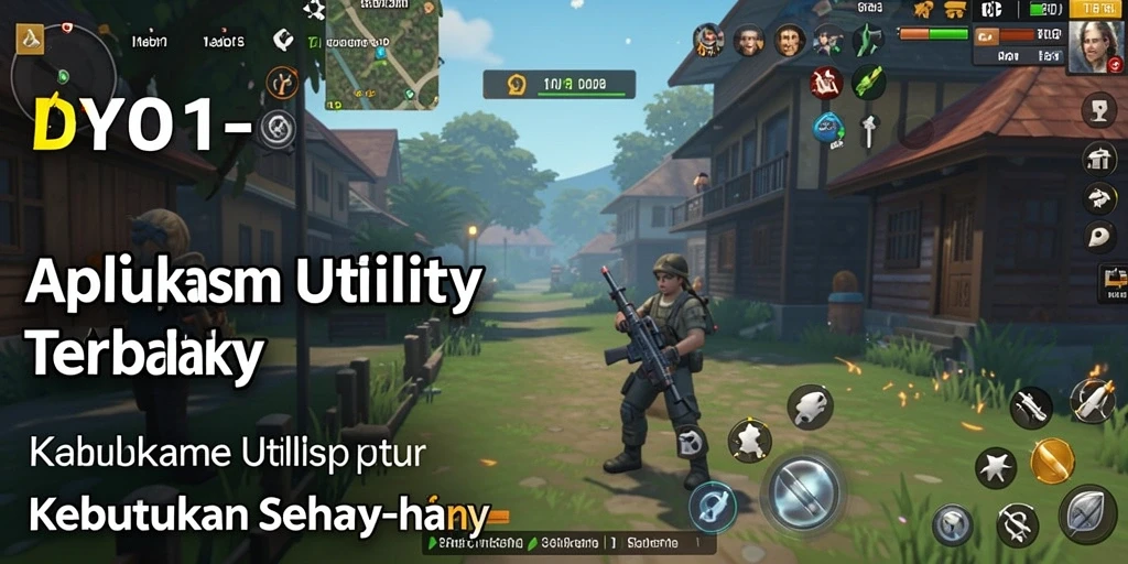 Tampilan aplikasi DY01 yang sederhana dan fungsional.