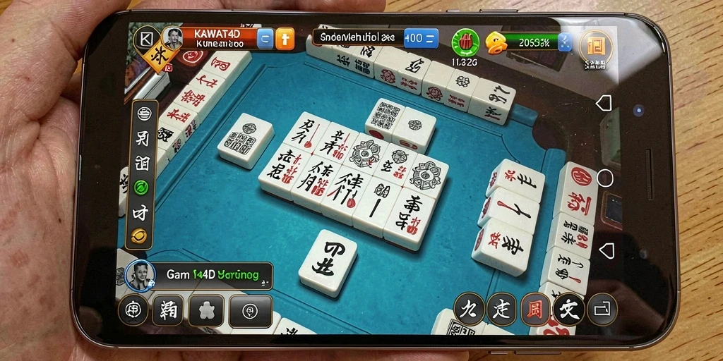 Tampilan gameplay KAWAT4D yang menarik dan penuh warna.