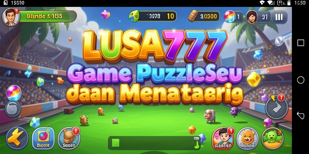 Screenshot gameplay LUSA777 yang menunjukkan tantangan Puzzle yang menarik.