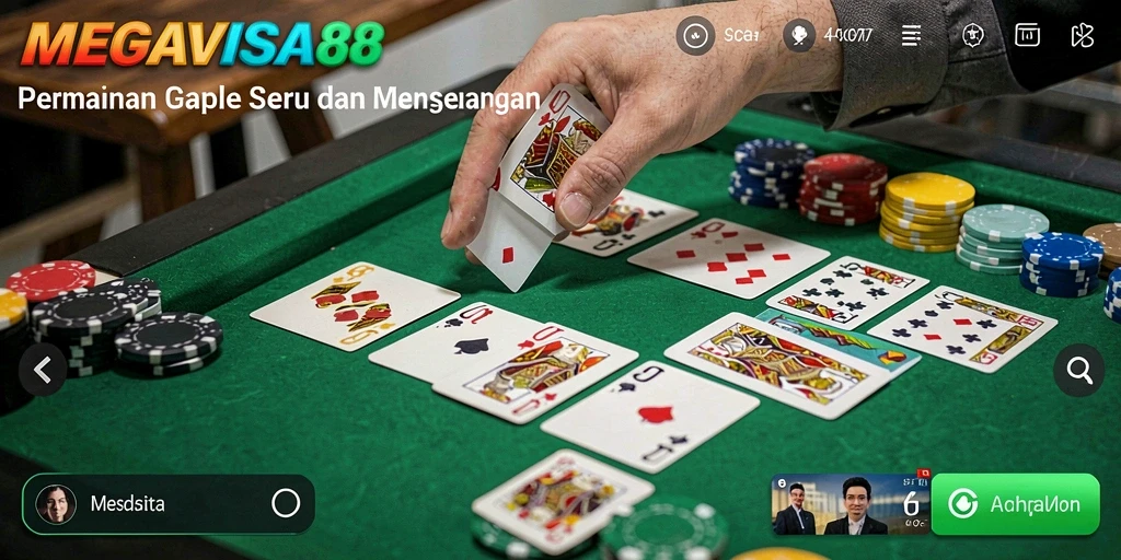 Tampilan gameplay seru dari MEGAVISA88 dengan teman-teman.