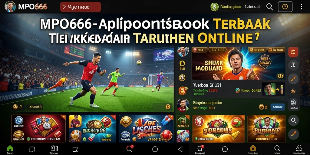 Screenshot utama MPO666 menampilkan tampilan taruhan olahraga yang menarik.