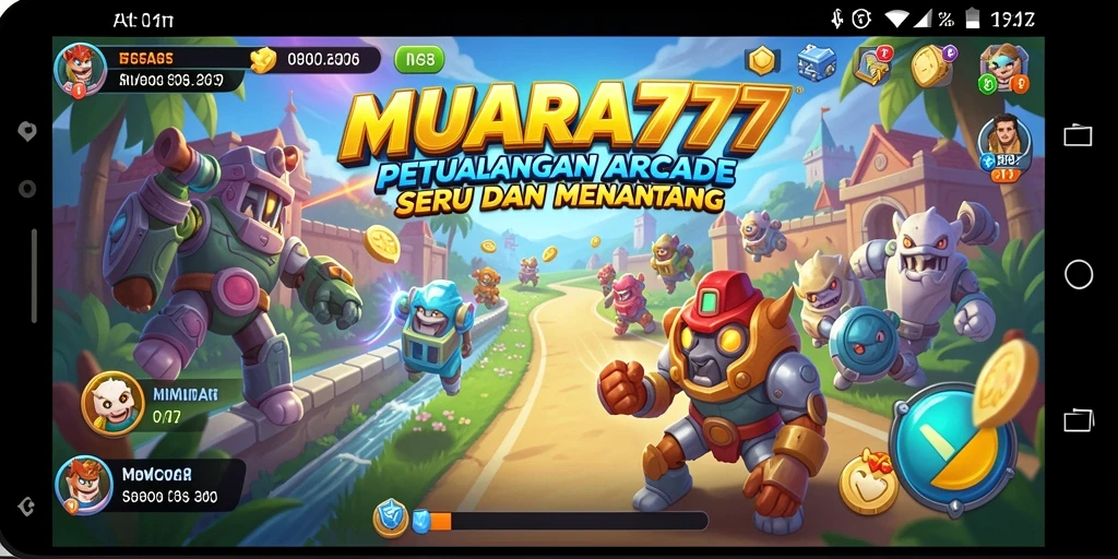 Tampilan gameplay MUARA777 yang seru dan dinamis.