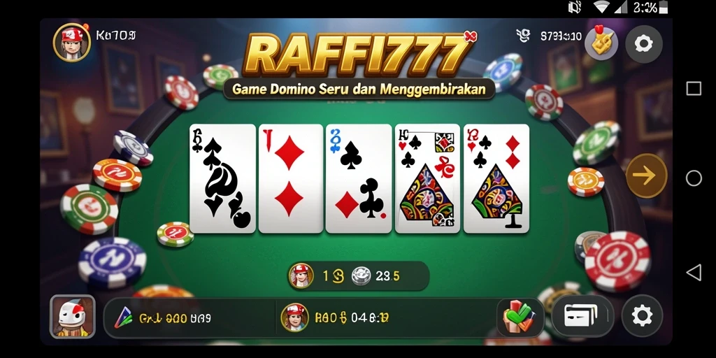 Tampilan gameplay RAFFI777 yang penuh aksi dan seru.