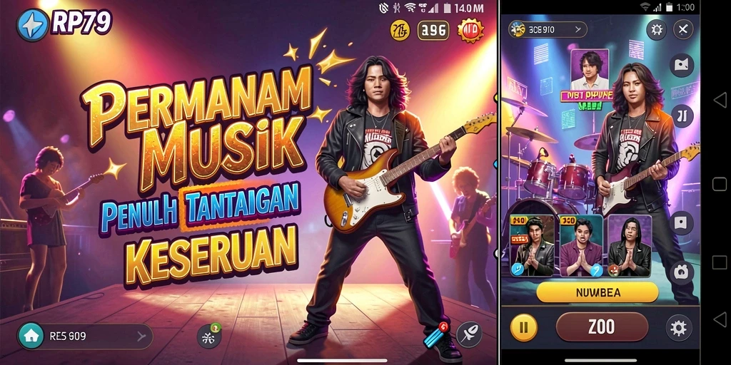 Tampilan gameplay RP79 yang menyenangkan dan interaktif.