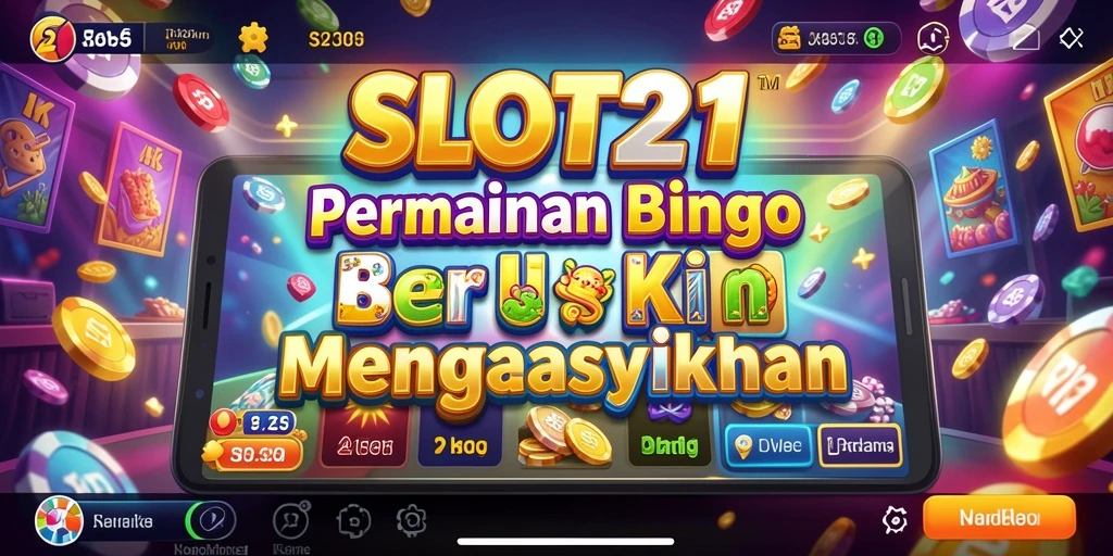 Screenshot menampilkan gameplay seru dalam permainan Bingo SLOT21.