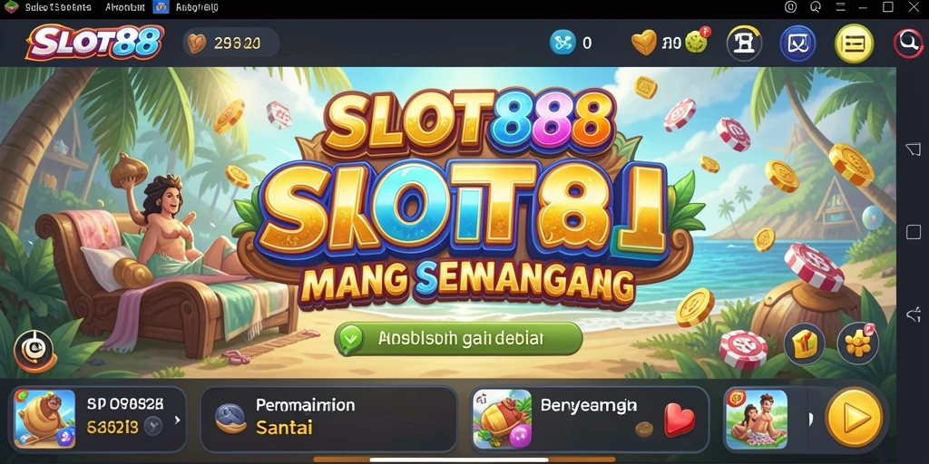 Screenshot utama SLOT88 menunjukkan gameplay yang menarik dan interaktif.