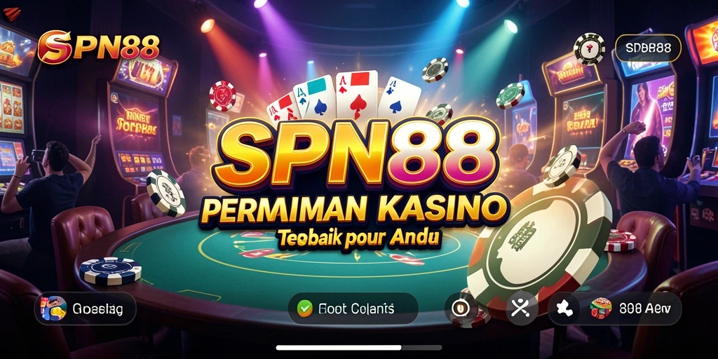 Gameplay menarik dari SPN88 menampilkan suasana kasino yang mendebarkan.