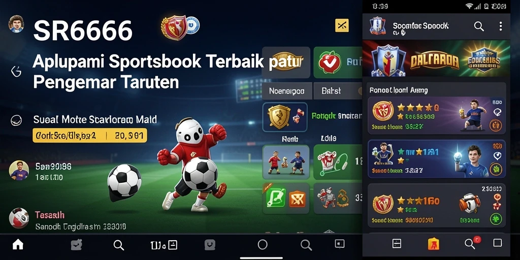 Tampilan menarik dari gameplay SR6666 yang memukau.